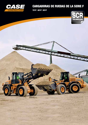 Radlader Case 921 F ZB