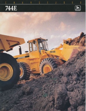 Radlader John Deere Construction 744 E