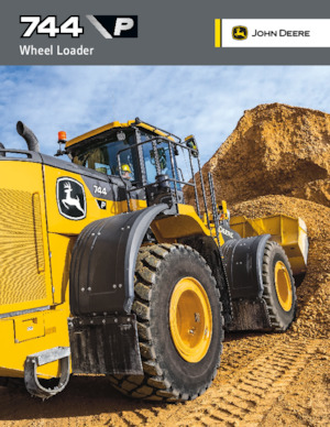 Radlader John Deere Construction 744 P