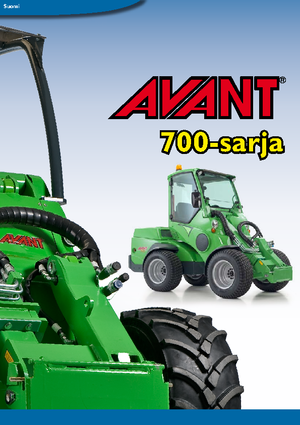 Radlader Avant Tecno Avant 750