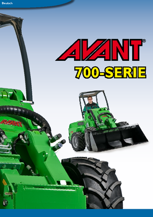 Radlader Avant Tecno Avant 750