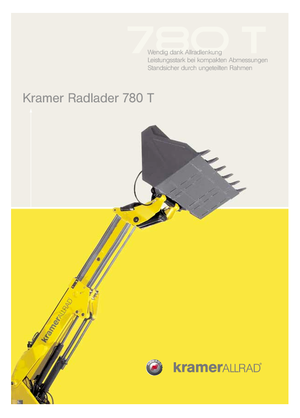 Radlader Kramer 780 T