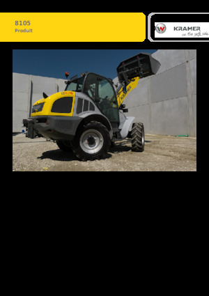 Radlader Kramer 8105