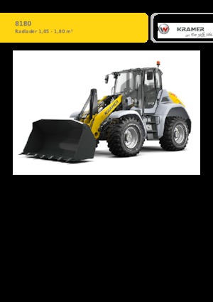 Radlader Kramer 8180