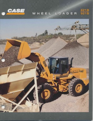 Radlader Case 821 B