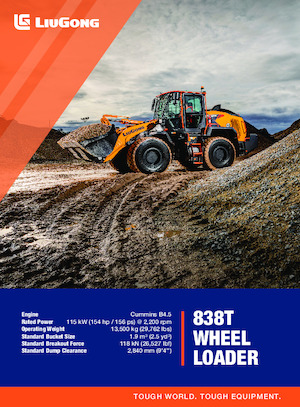 Radlader Liugong 838T