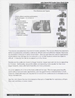 Radlader John Deere Construction 844 J