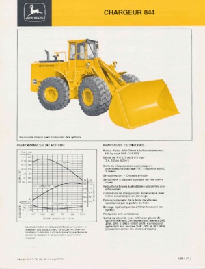 Radlader John Deere Construction 844