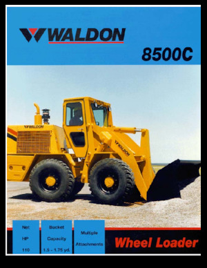 Radlader Waldon 8500C