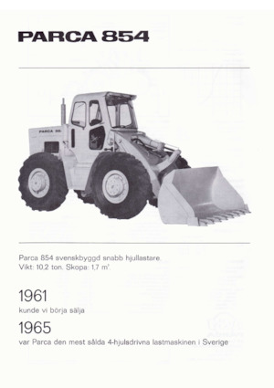 Radlader Parca 854