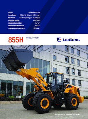 Radlader Liugong 855H