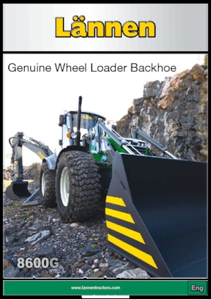 Baggerlader Lännen 8600 G
