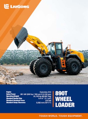 Radlader Liugong 890T