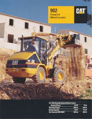 Radlader Caterpillar 902