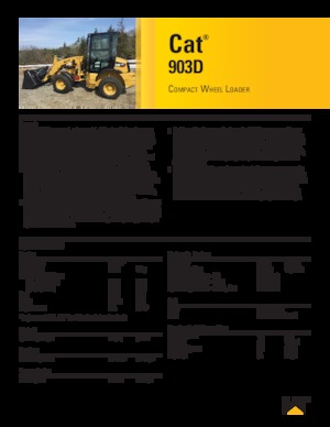 Radlader Caterpillar 903D