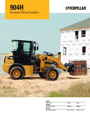 Radlader Caterpillar 904 H