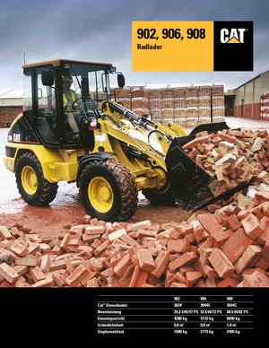 Radlader Caterpillar 906