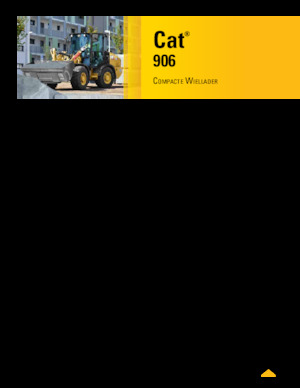 Radlader Caterpillar 906