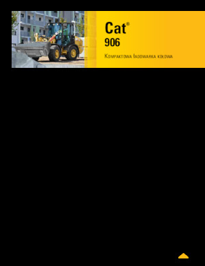 Radlader Caterpillar 906