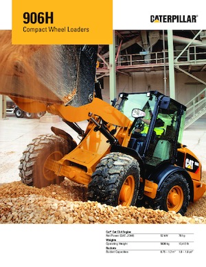 Radlader Caterpillar 906 H
