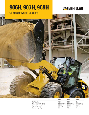 Radlader Caterpillar 906H