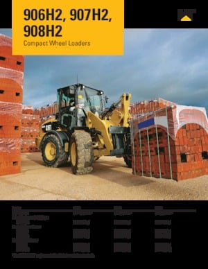 Radlader Caterpillar 907 H2