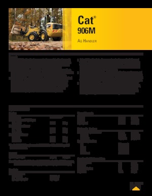 Radlader Caterpillar 906M
