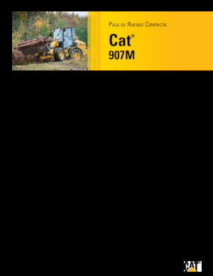 Radlader Caterpillar 907M
