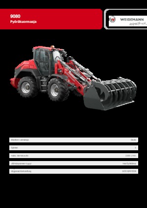 Radlader Weidemann 9080