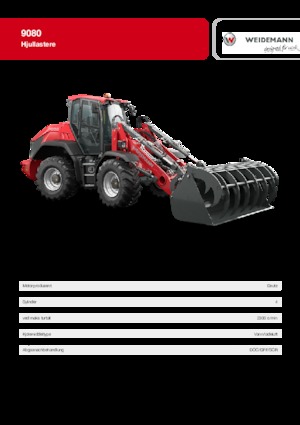 Radlader Weidemann 9080