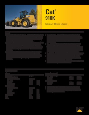 Radlader Caterpillar 910K