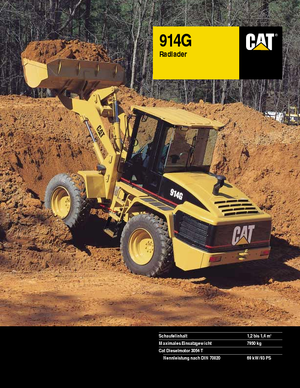 Radlader Caterpillar 914 G