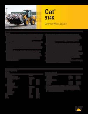 Radlader Caterpillar 914K