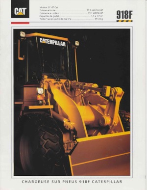 Radlader Caterpillar 918F