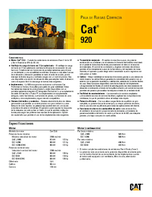 Radlader Caterpillar 920