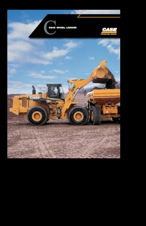 Radlader Case 921 C 