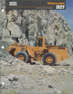 Radlader Case 921