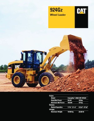 Radlader Caterpillar 924 Gz
