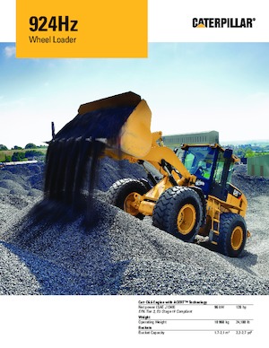 Radlader Caterpillar 924Hz