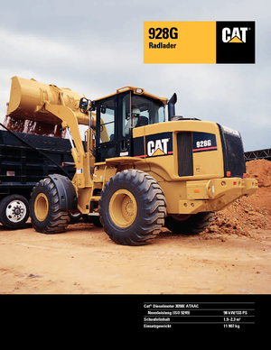 Radlader Caterpillar 928 G