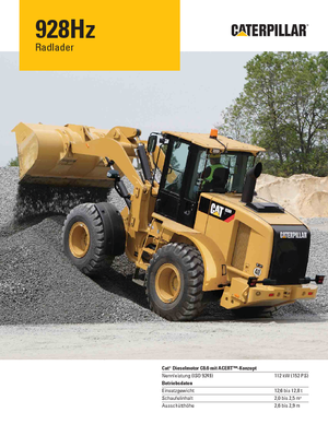 Radlader Caterpillar 928Hz