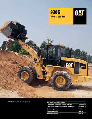Radlader Caterpillar 930 G