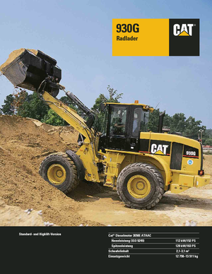 Radlader Caterpillar 930 G