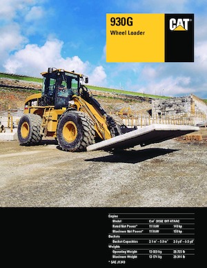 Radlader Caterpillar 930G