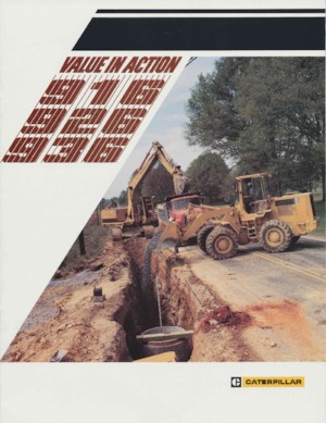 Radlader Caterpillar 916