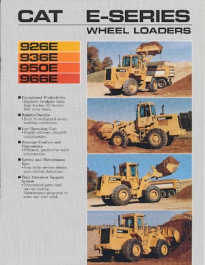 Radlader Caterpillar 966E