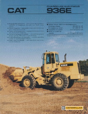 Radlader Caterpillar 936E