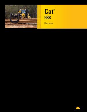 Radlader Caterpillar 938