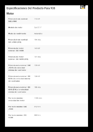 Radlader Caterpillar 938