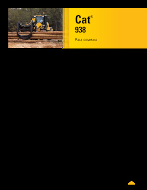 Radlader Caterpillar 938